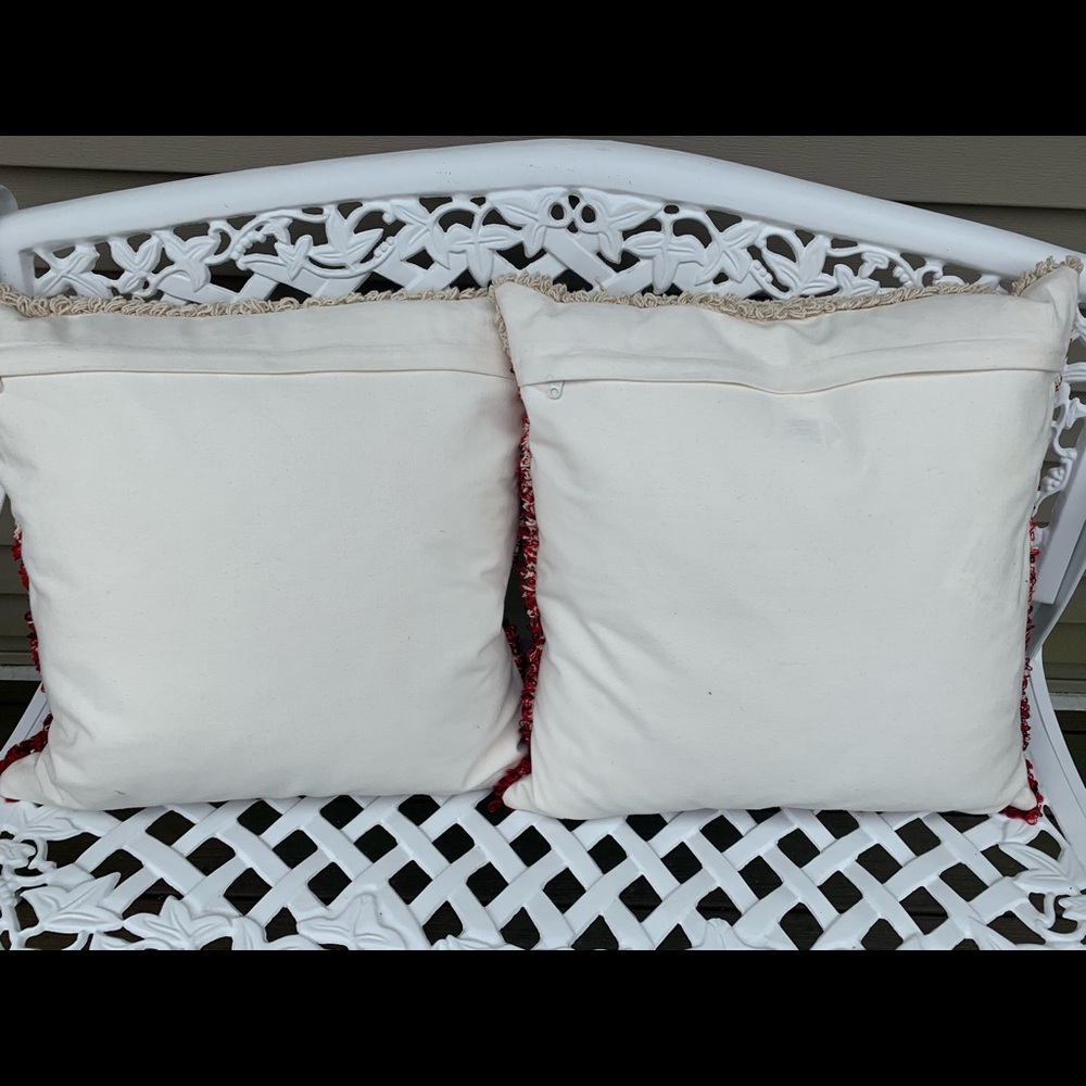 Crate and Barrel throw pillows - Picture 4 of 8